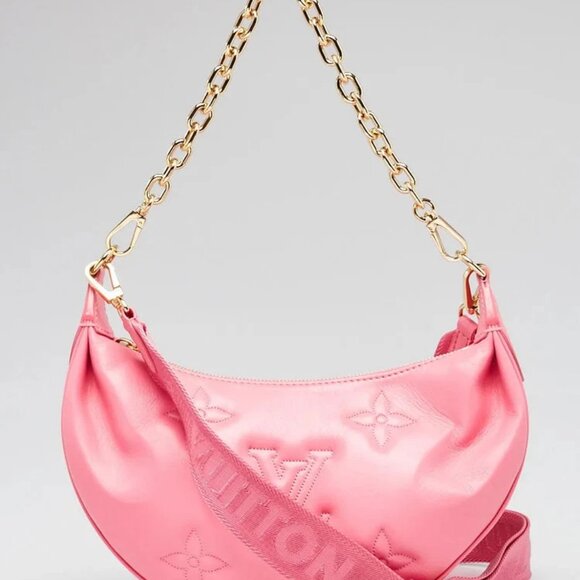 Louis Vuitton Pink Monogram Leather Bubblegram Over The Moon Bag - Picture 1 of 11